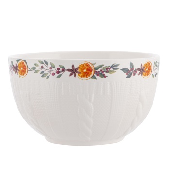 Kauss Jõuluvanik 14cm 780ml valge