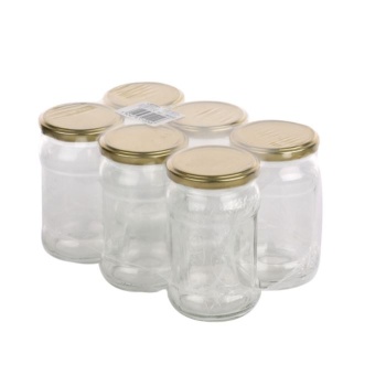 Klaaspurk kaanega 315ml 6tk