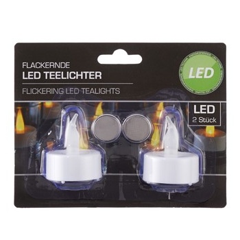 Teeküünlad LED 2tk