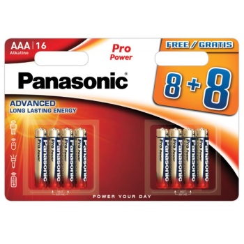 Patarei Panasonic Pro Power AAA 8+8tk