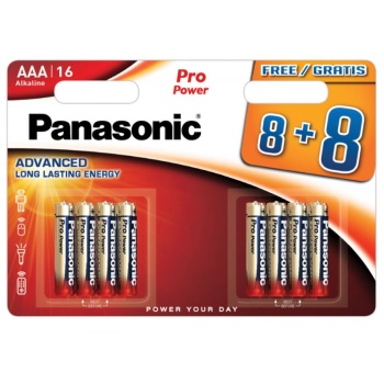 Panasonic Pro Power patarei LR03PPG/16B (8+8tk)