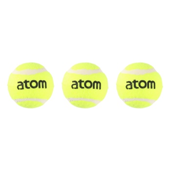 Tennisepallid Atom 3tk 6,5cm 66g kollane