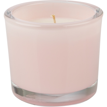 Küünal roosas klaasis 8cm
