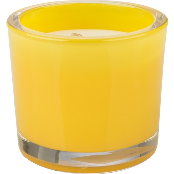 Küünal kollases klaasis 8cm