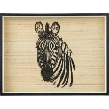 Kandik 40x30cm MDF sebra muster