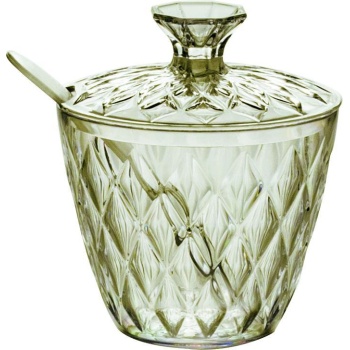 Suhkrutoos kaanega Glamour 300ml kollane