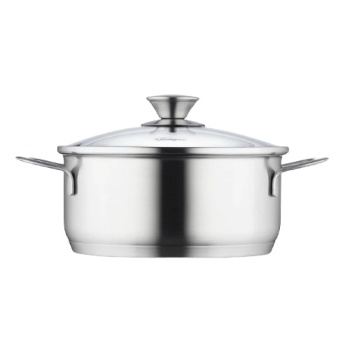 Pott Fontignac 24cm/6L roostevaba indukt