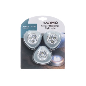 Kohtvalgusti Tarmo 3tk LED 3xAAA