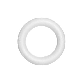 Käsitöötarvik ring 15cm valge