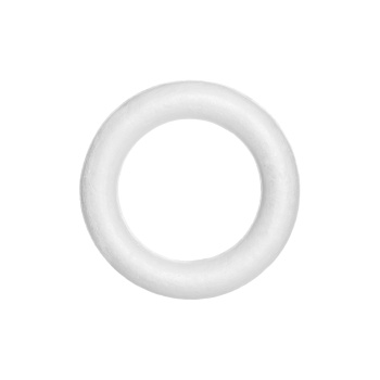 Käsitöötarvik ring 15cm valge