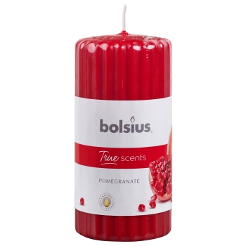 Lõhnaküünal Bolsius 33h 12x5,8cm granaatõun