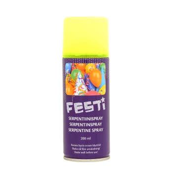 Serpentiini sprei Festi 200ml kollane