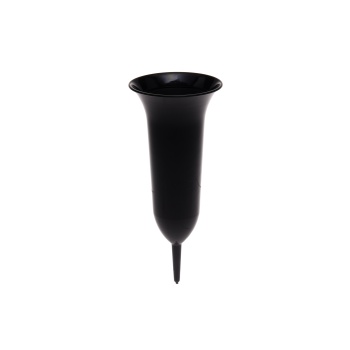 Kalmuvaas 600ml 27cm plastik must