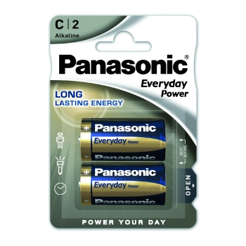 Patarei Panasonic C LR14 2tk Everyday