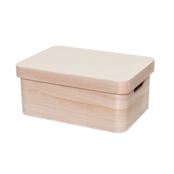 Puidust kast 4Living 30x21x13cm kaanega