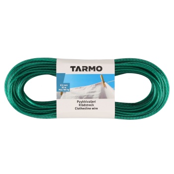 Pesunöör Tarmo 4mm 30m traadist roheline