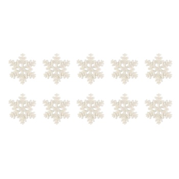 Käsitöötarvik Lumehelbed 2cm 10tk