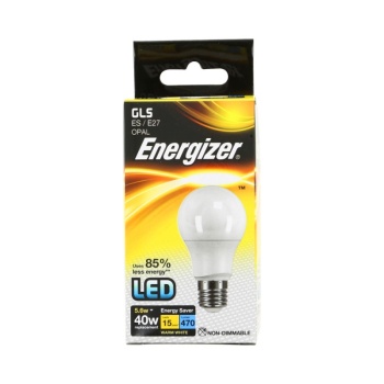 LED lamp Energiz.5,6W 827 E27 470lm matt