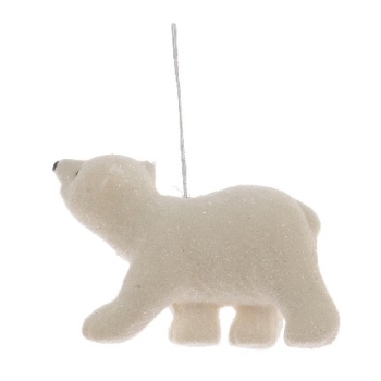 Kuuseehe Jääkaru 6cm valge