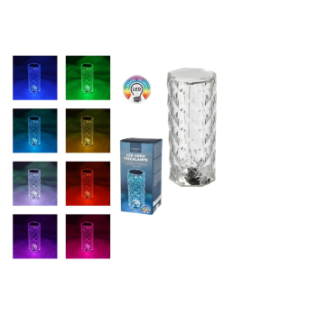 Laualamp Kristall LED