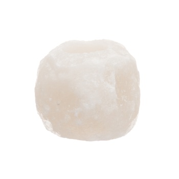 Teeküünlahoidik 0,7-1kg soolakivi valge