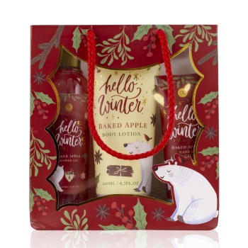 Kehahoolduskomplekt Hello Winter 3-osa