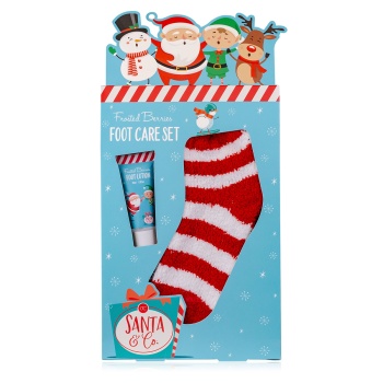 Kinkekomplekt Santa & Co 2-osa jalgadele