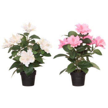 Kunstlill Hibiskus potis 38cm valik