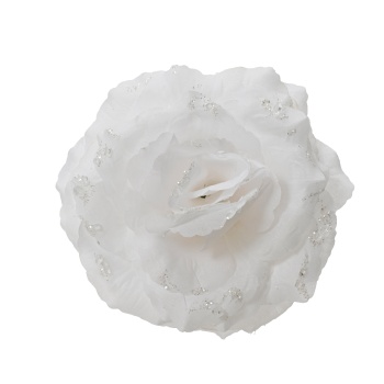 Dekoratsioon Roos 14x8,5cm valge