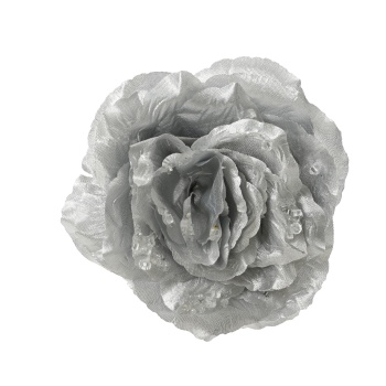 Dekoratsioon Roos 14x8,5cm hõbe