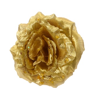 Dekoratsioon Roos 14x8,5cm kuldne