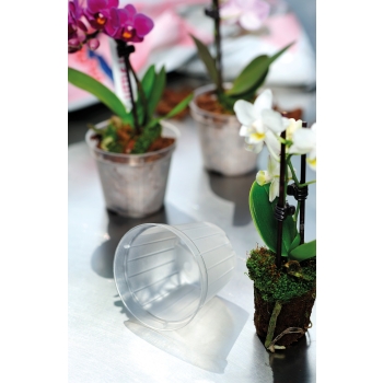 Orhideepott plast Ebert 10cm h.8cm