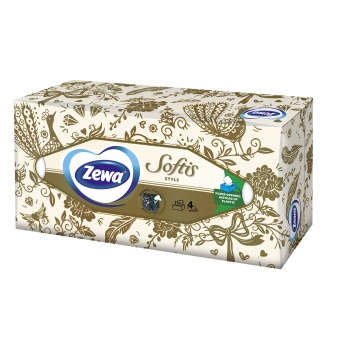 Taskurätik karbis Zewa Softis 80tk