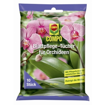 Orhidee puhastuslapid Compo 10tk