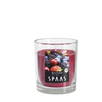 Lõhnaküünal Spaas klaasis 25h Marjad