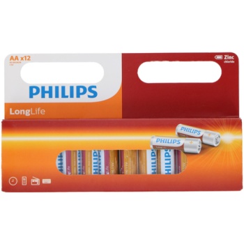 Patarei Philips Longlife AA 12tk