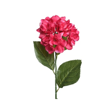 Kunstlill Hortensia 66cm fuksia