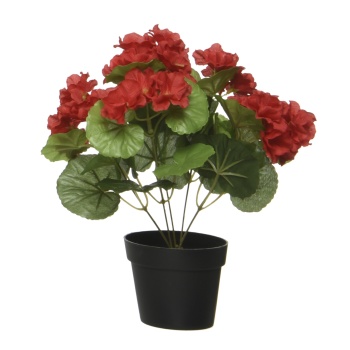 Kunstlill Hortensia potis 20cm