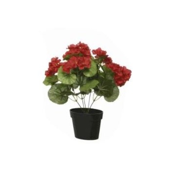Kunstlill Pelargoon potis 20cm