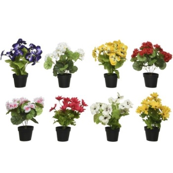 Kunstlill Suvelilled potis 20cm valik