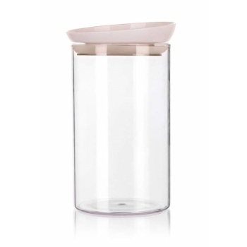 Klaaspurk kaanega Amiens 1,85L beez