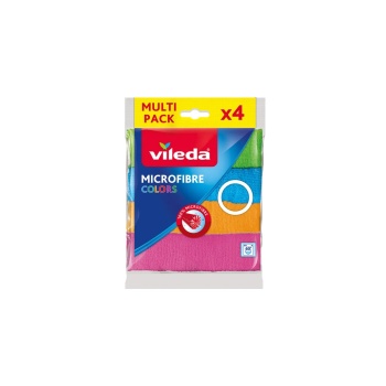 Mikrofiiberlapp VILEDA Multi-pakk 4tk