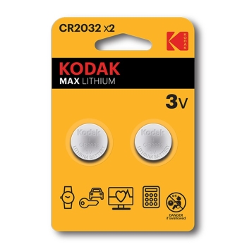 Patarei Kodak Ultra CR2032/2tk