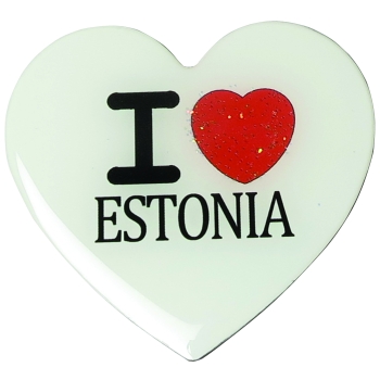 Magnet I love Estonia