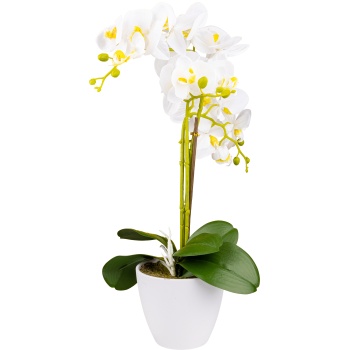 Kunstlill Orhidee potis 52cm
