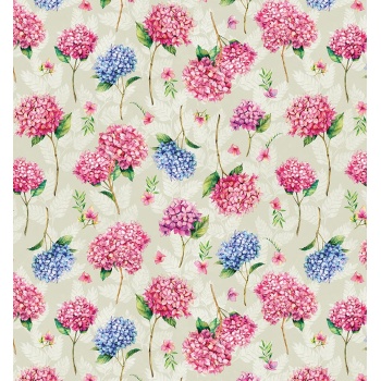 Vakstu laius 140cm roosad hortensia