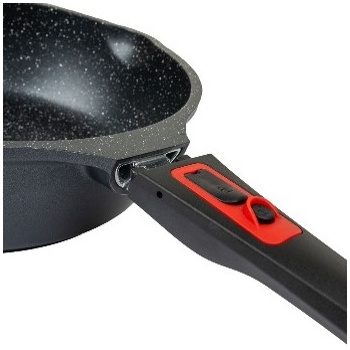 Chef & Cook eemaldatava käepidemega marmorkattega pann 24cm