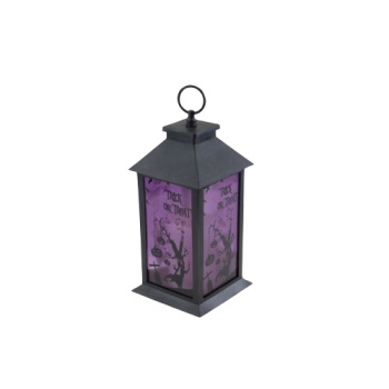 Latern Kõrvits LED 14x33cm lilla