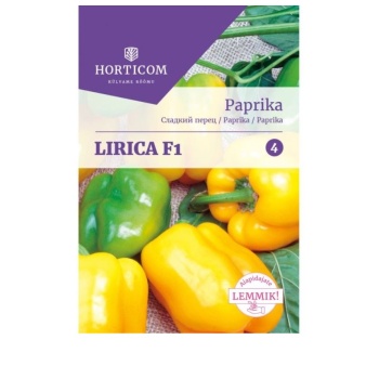 Paprika Lirica F1 (kollane) 5 seemet 4