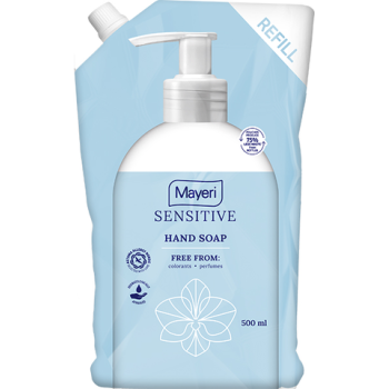 Vedelseep Sensitive pouch Mayeri 500ml